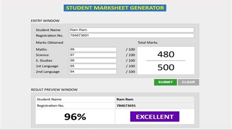 marksheet using html and css|How to create Student's MarkSheet in HTML 5 AND .